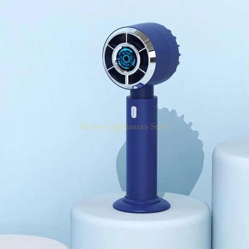D0AB 3 colori Portable Rechable Student Student Holdhell ​​Ven Online Celebrity Desktop USB Pocket Electric Fan