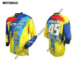 2023 moto Team cutsom bmx motocross jersey bicycle enduro mtb cycling jersey Long sleeve downhill Motorcycle bike clothing