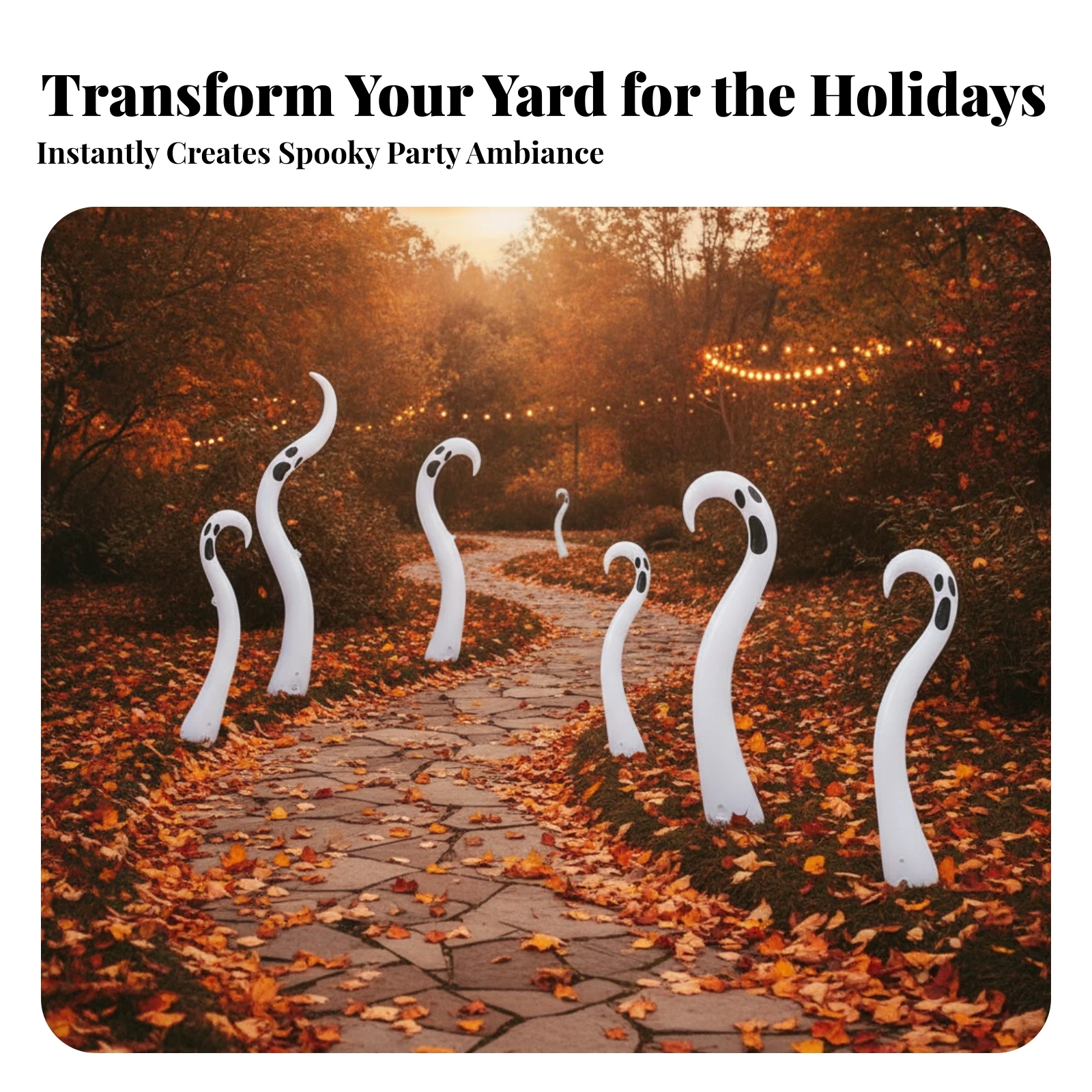 Inflatable Ghost Tentacle Creepy Inflatable Sandworm Yard Decoration Scary High-Quality for Porch, Courtyard