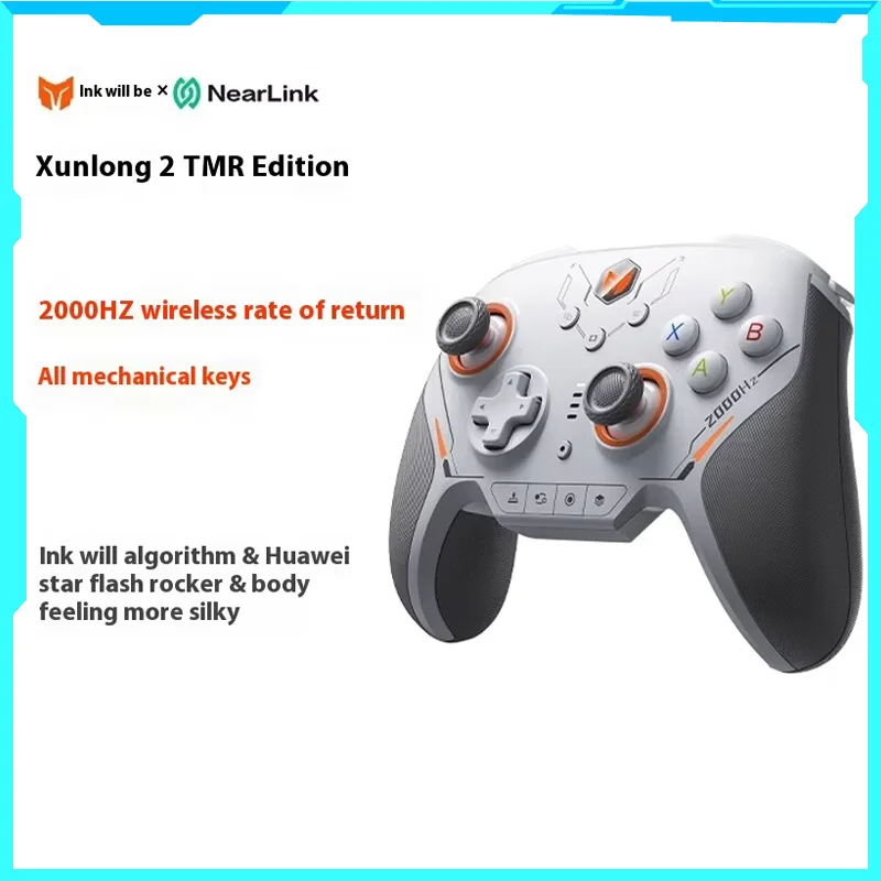 

BIGBIGWON Blitz 2 TMR Star Flash Wireless Bluetooth Gamepads Somatosensory Controllers Customized 2000HZ For NS PC Steam Game