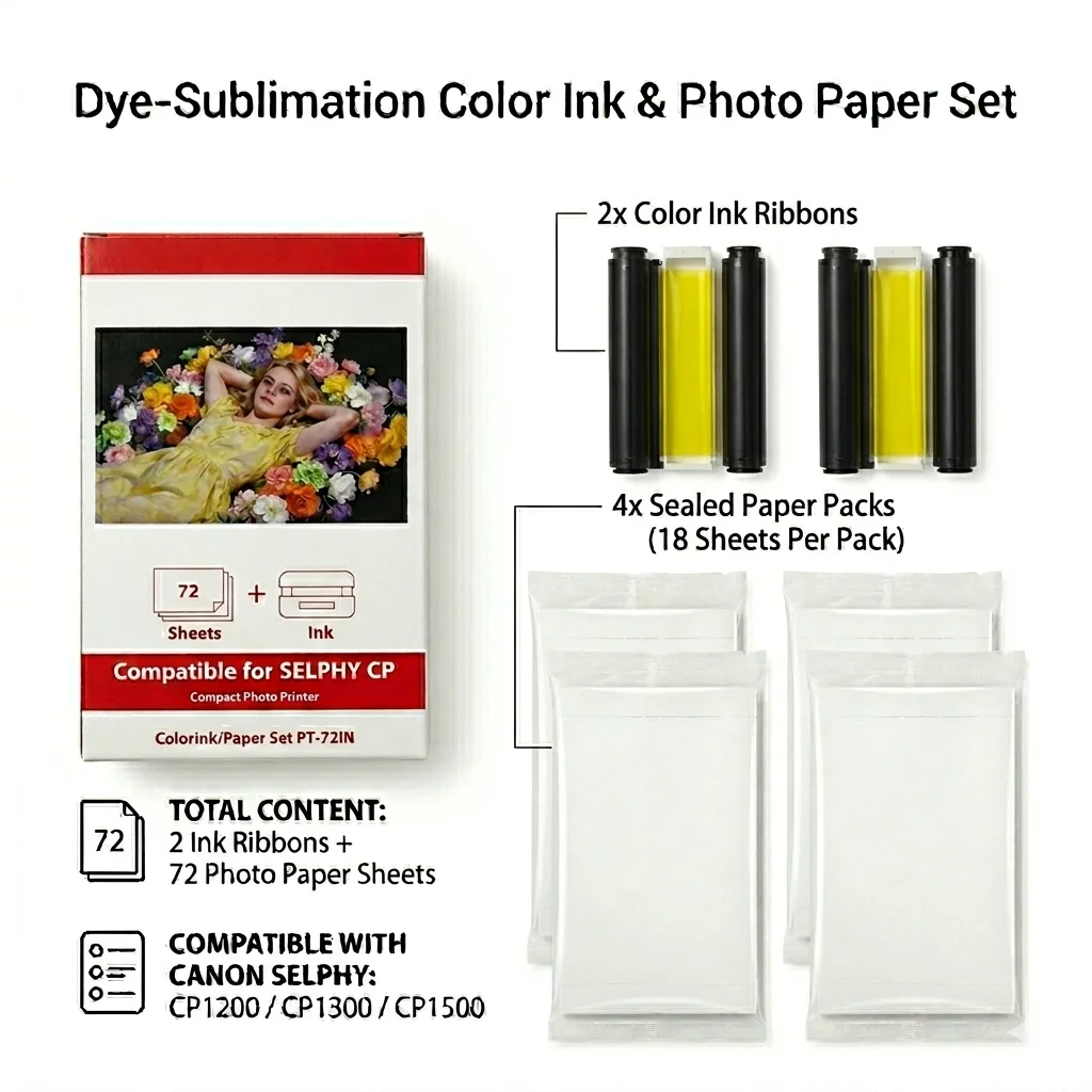 kp-108in-color-ink-and-paper-set-for-canon-selphy-cp1500-cp1300-wireless-printer-4x6-inch-glossy-full-color-printing-36-sheets