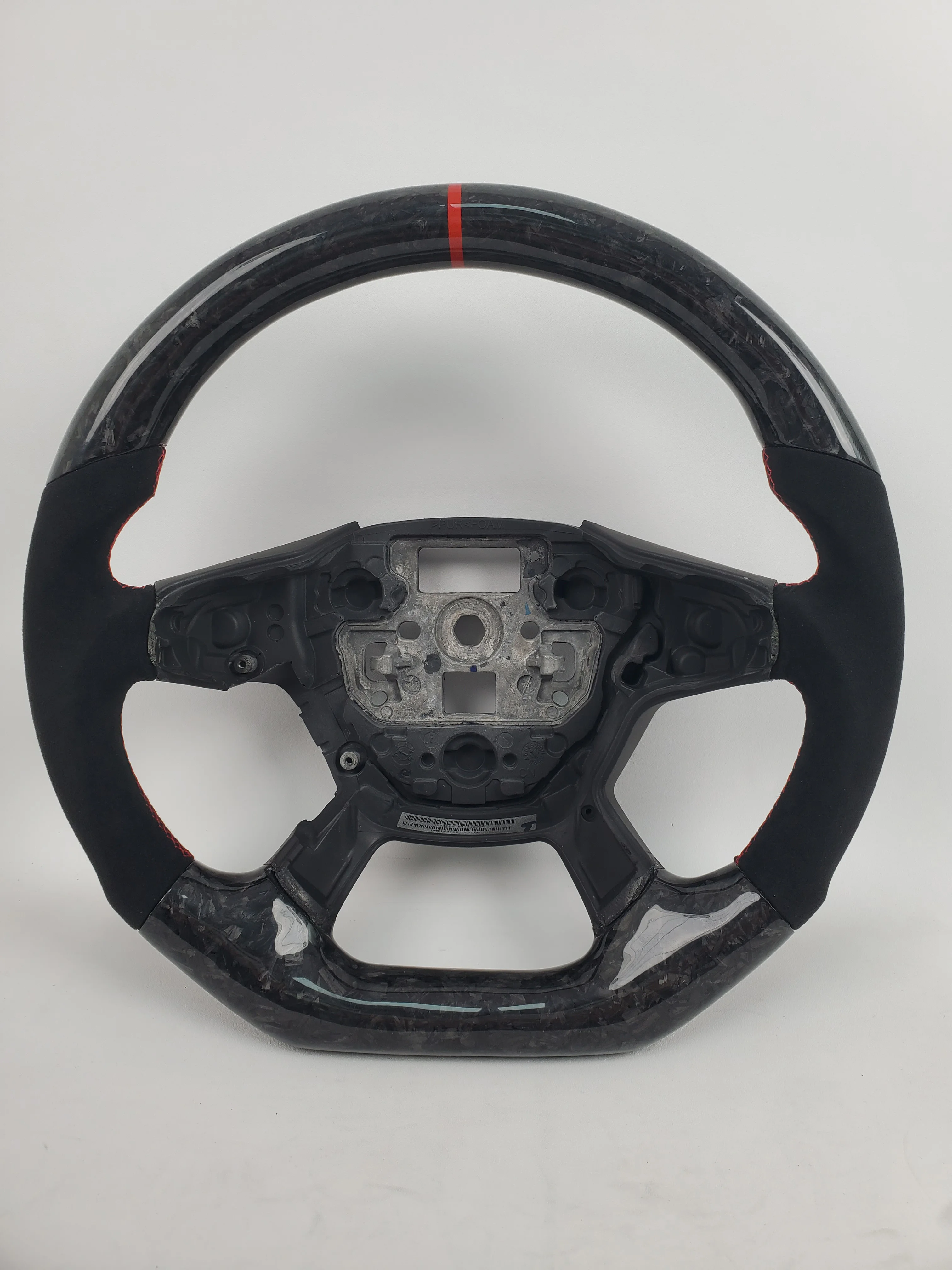 YTcarbon for Ford focus MK2 Custom real carbon fiber steering wheel