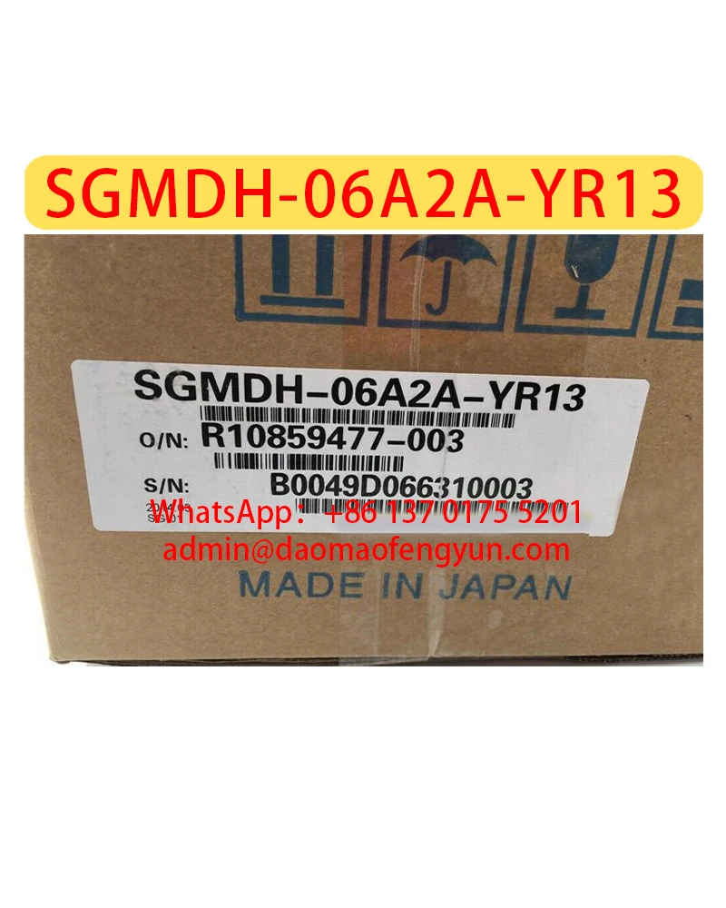 Brand New SGMDH-06A2A-YR13 Servo Motor，SGMDH 06A2A YR13 Servo Motor，Fast shipping，In stock