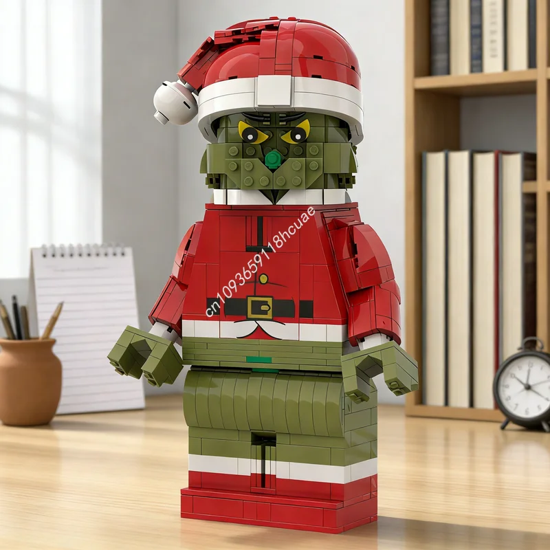 797pcs MOC Grinch Version 2 Seasonal Christmas Creator Model Building Blocks Construction Christmas Gifts Toys Creative DIY Idea