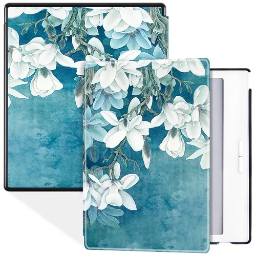 Funda para lector electrónico Boox Go 7 Color/Go 7 B/W (versión 24/2025, funda protectora ligera de cuero PU con apagado/encendido automático