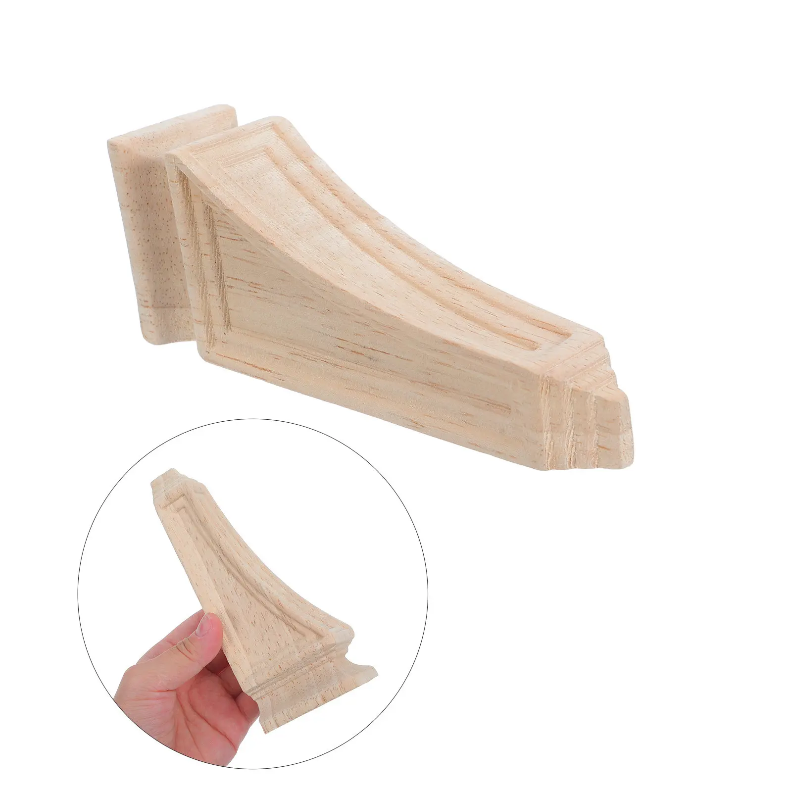 Handcrafted Solid Wood Carved Corbel Bracket for Architectural Decoration Traditional Chinese Style Beam Support Interior Design