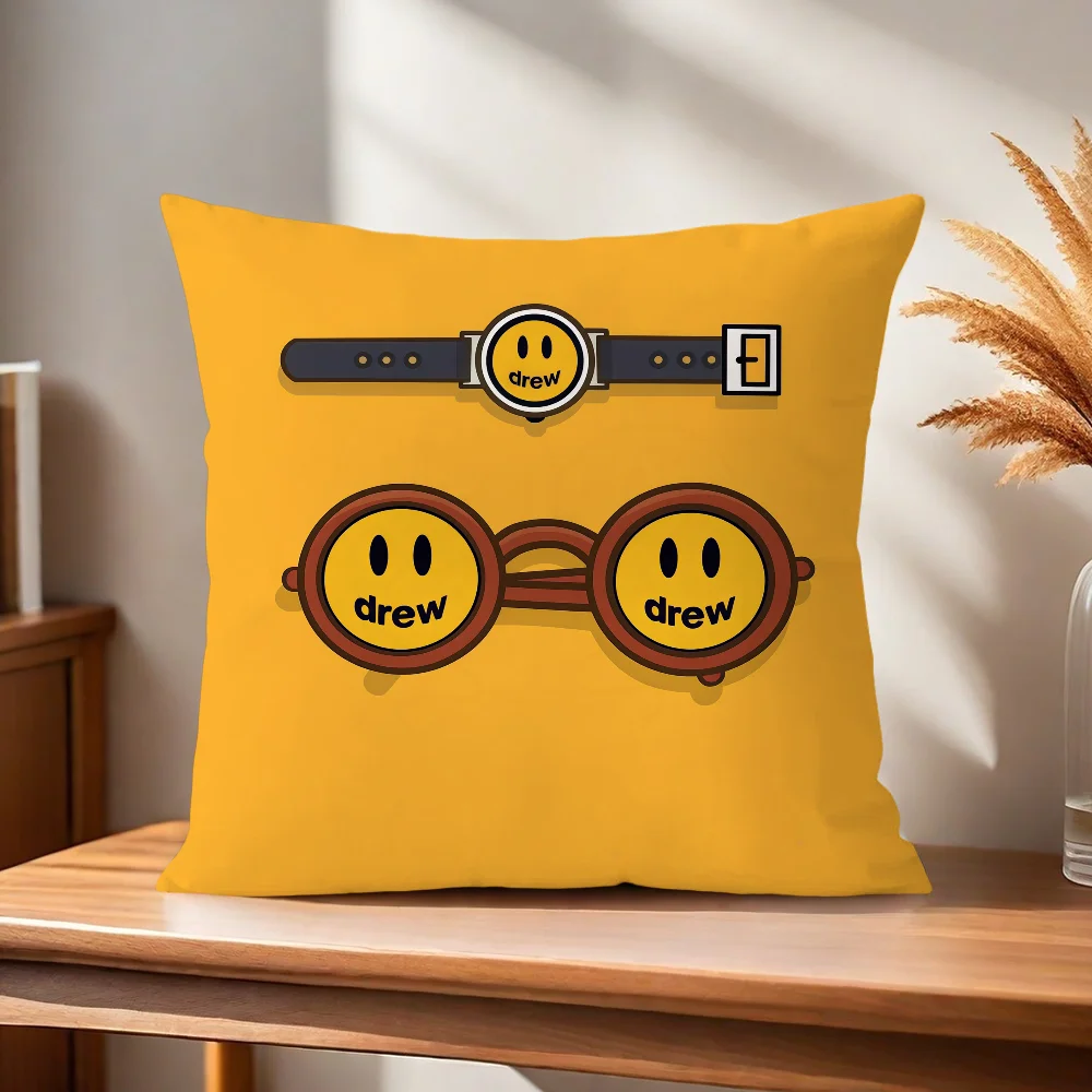Justin D-D-Drew Bieber Kissenbezug Kissenhülle für Zuhause, Sofa, Wohnzimmer, Büro, Café, Auto – Detail 4