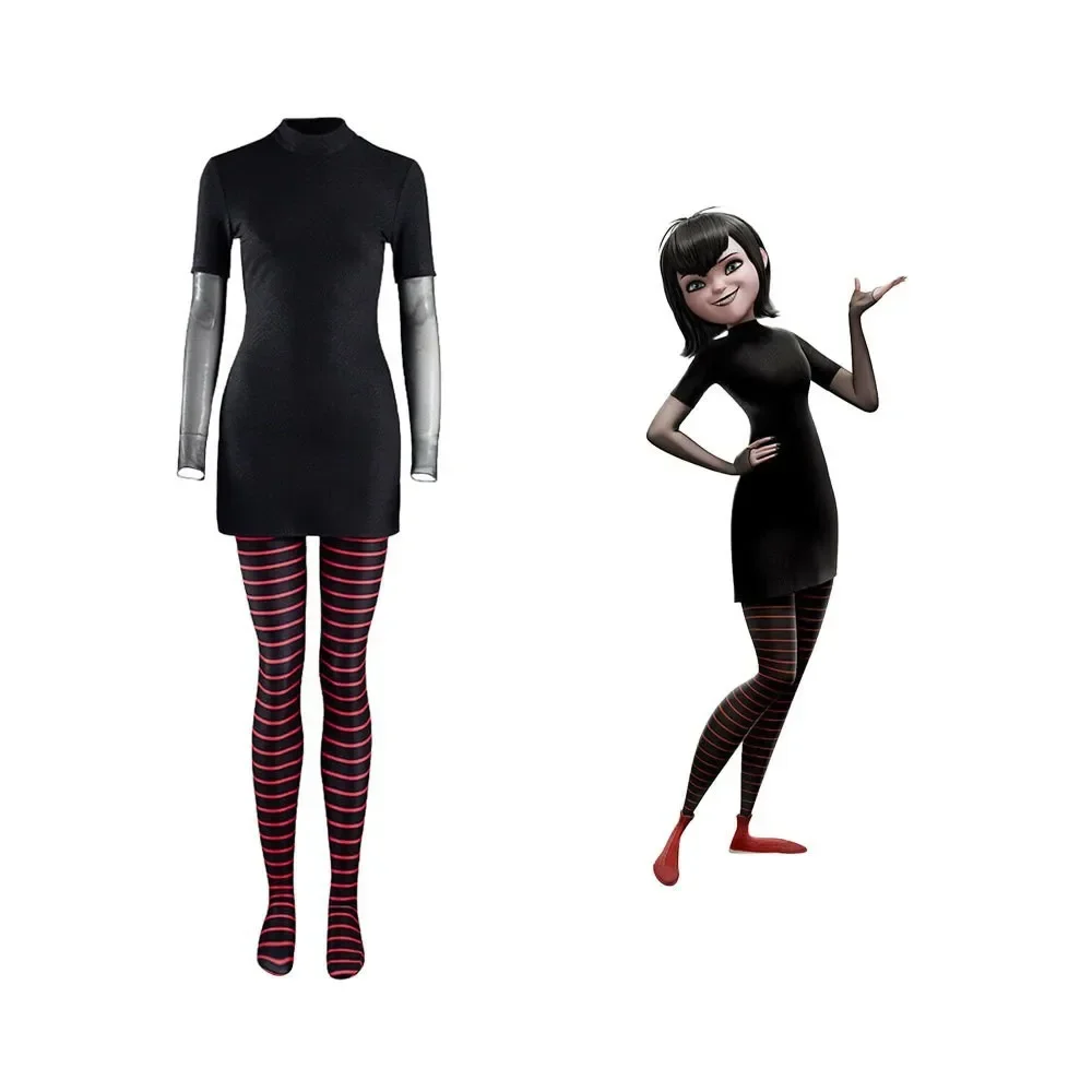 Costumi di halloween di natale per ragazze carnevale Hotel transilvaniaing Mavis Cosplay costumi fantasia giocattolo vampiro bambino donne adulte