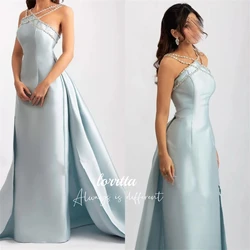 Lorrtta Satin Evening Dress Grace Elegant Party Dresses Woman Prom Wedding Customized Graduation 2024 Womens فساتين سهرة