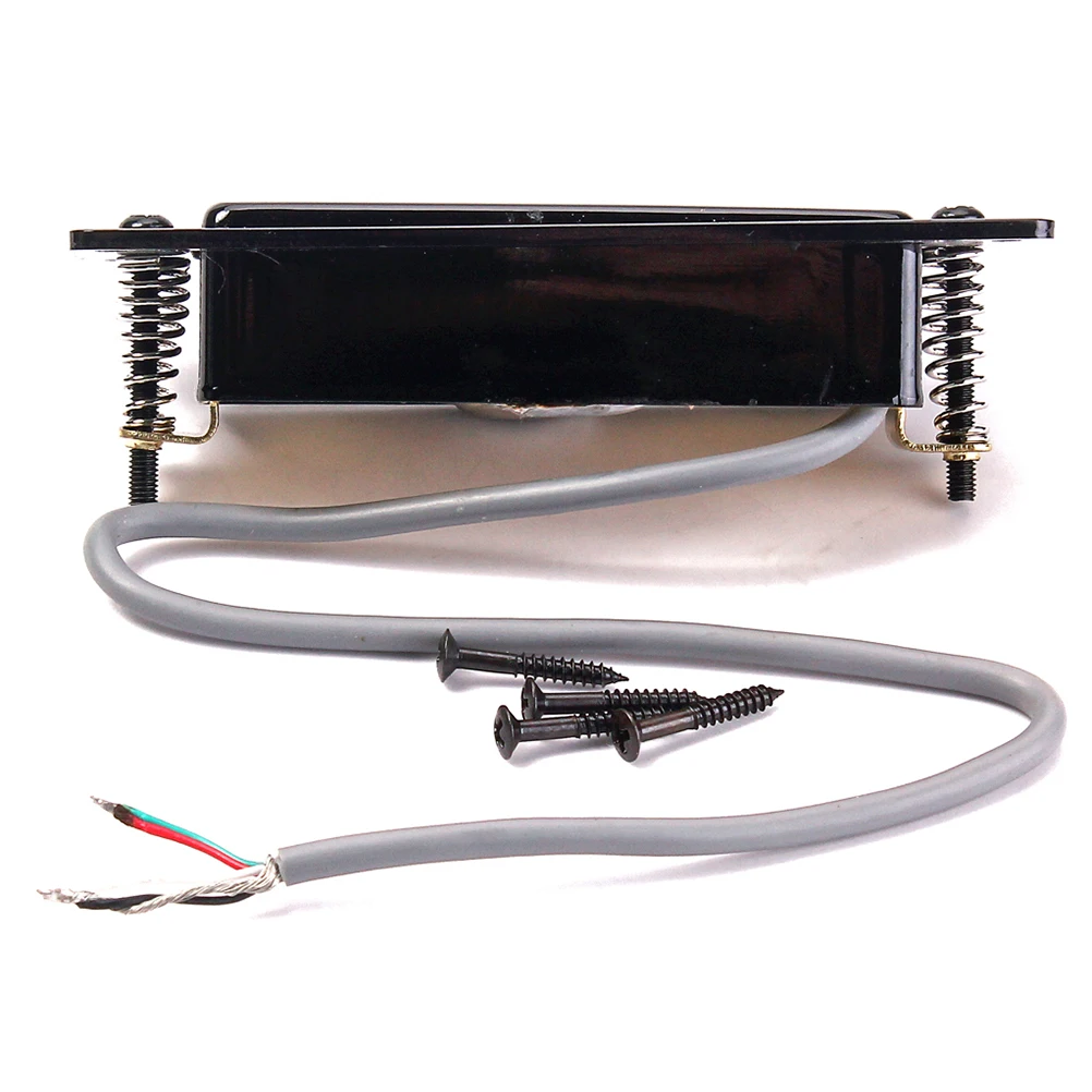 

Mini Guitar Humbucker Replacement Sealed Pickup For Style Electric Guitar Copper Shell High Output Pickup Mounting Screws