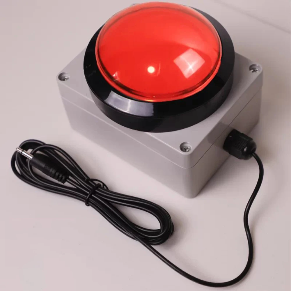 Large Size Hand Slap Counter / Tap Button for Conference Counting (3.5mm Two-Pole Plug)