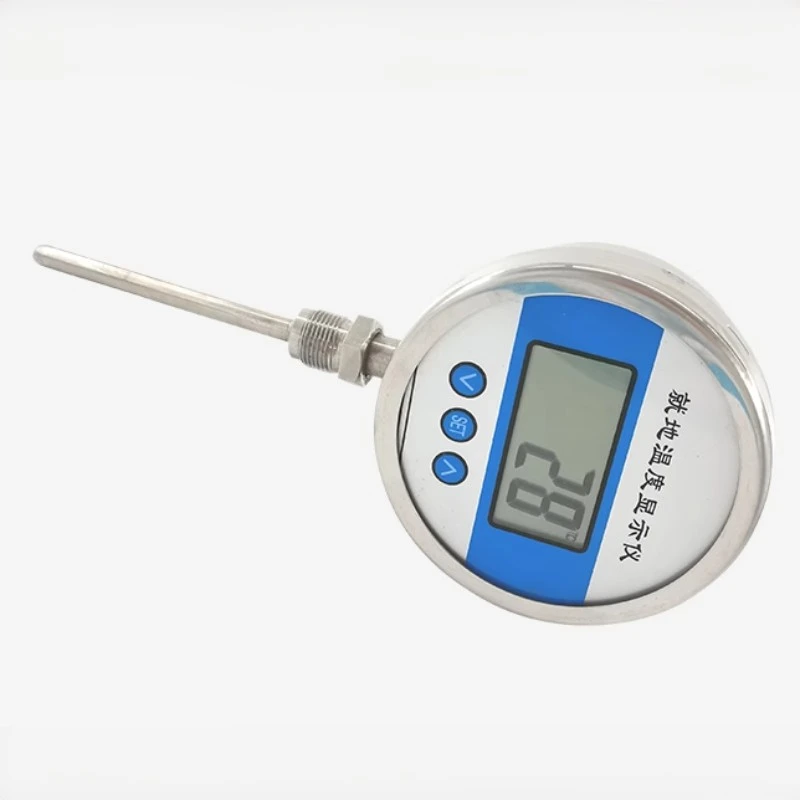 

Digital Display Thermometer 100mm 200mm 300mm Stainless Steel Probe Temperature Control