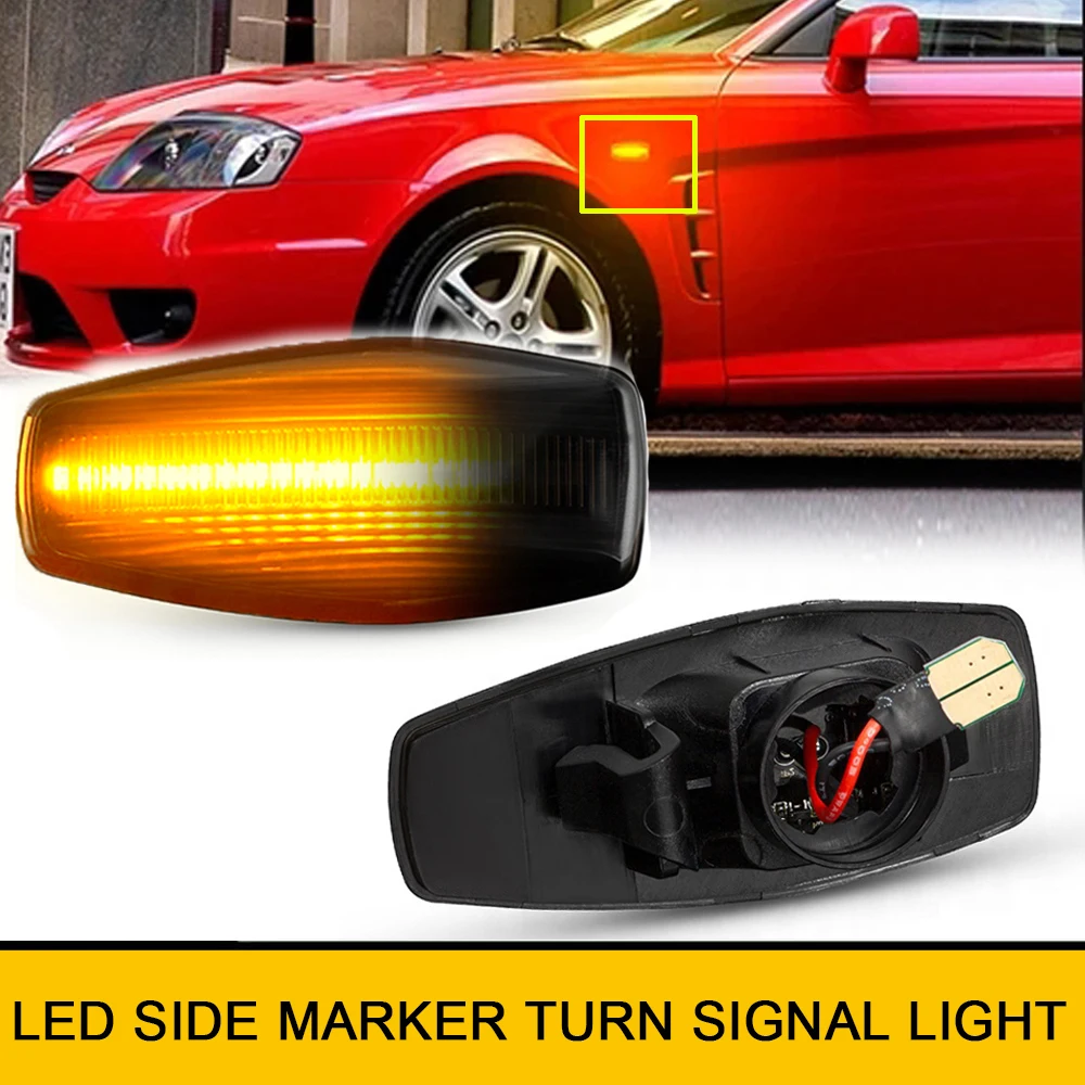 Car Side Marker LED Turn Signal Lights For Hyundai I10 Accent Verna Tiburon Coupe Getz Click Elantra Lavita XG25 XG30 XG300 XG35