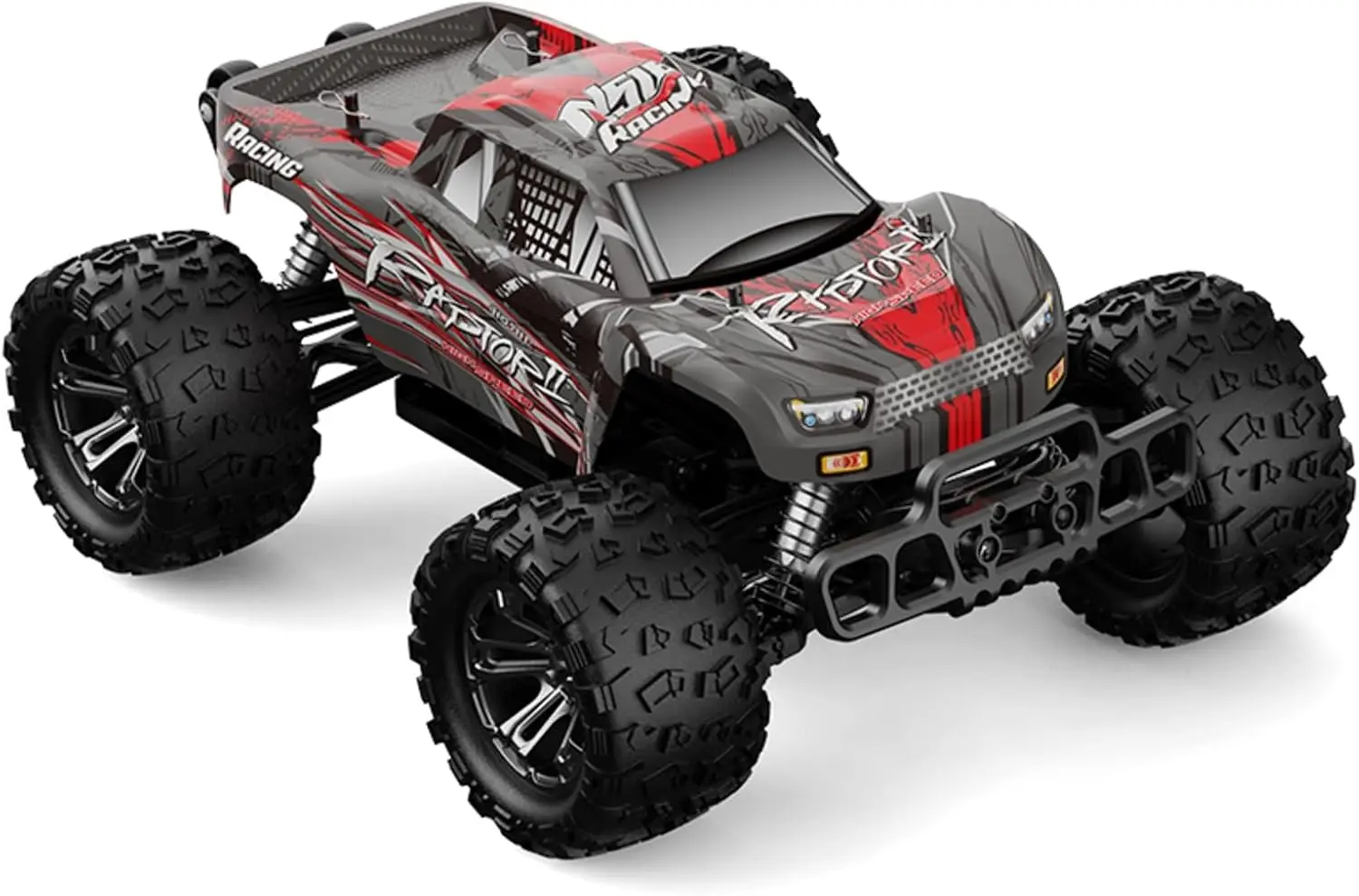 1:8 Scale Brushless RC Monster Truck for Adults, 100km/h+ High Speed 4x4 Offroad Remote Control Car for Adults with Dual 3S Rech