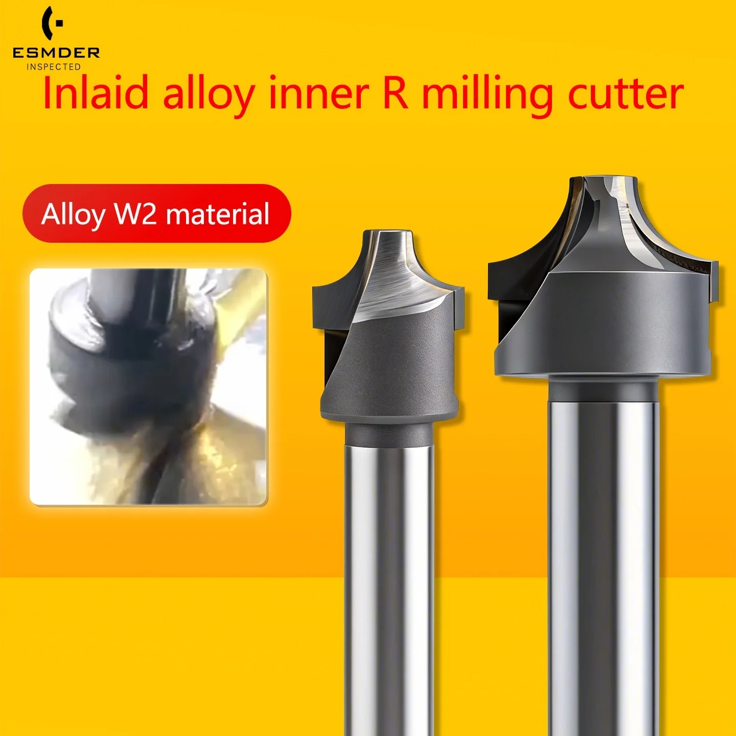 CNC Inlaid alloy W2 material inner R milling cutter Sharp and durable High rigidity Lathe turning Tools