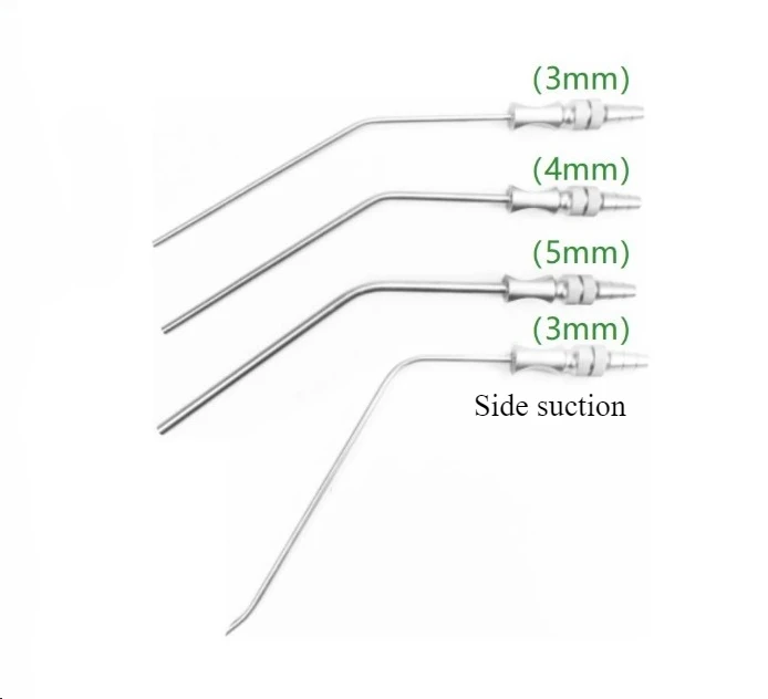 UBE Suction Tube Curved Irrigation Cannula BESS Spinal Endoscopic Instrument Stainless Steel Orthopedic Tool