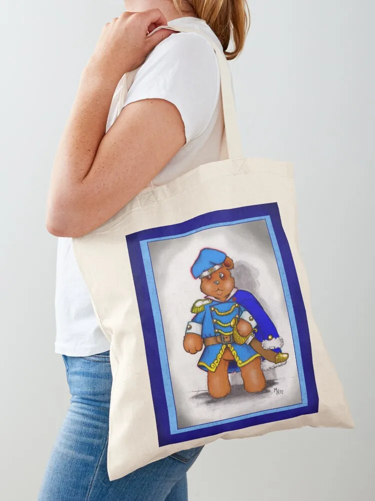 

TeddyBear Dragoon Tote Bag Canvas stote bag Candy bags woman shopping bag sacs de shopping
