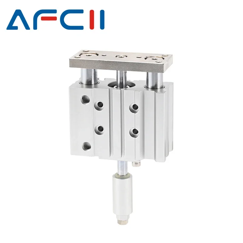 

MGPMJ SMC Type Compact Guide Cylinder Adjustable Three-Rod Pneumatic Air Cylinder