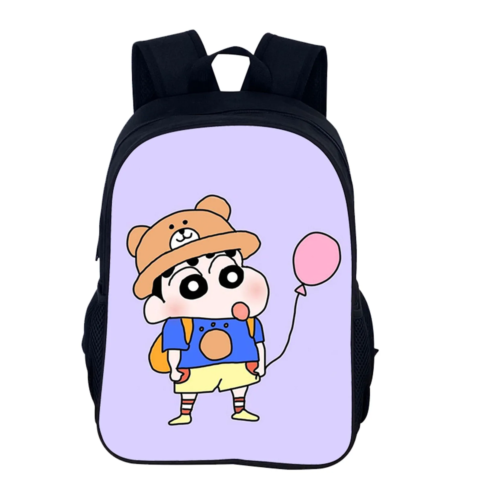 Fashion Crayon Shin-Chan Lightweight Children Backpack-Back to School Knapsack-Large Capacity Rucksack for Student