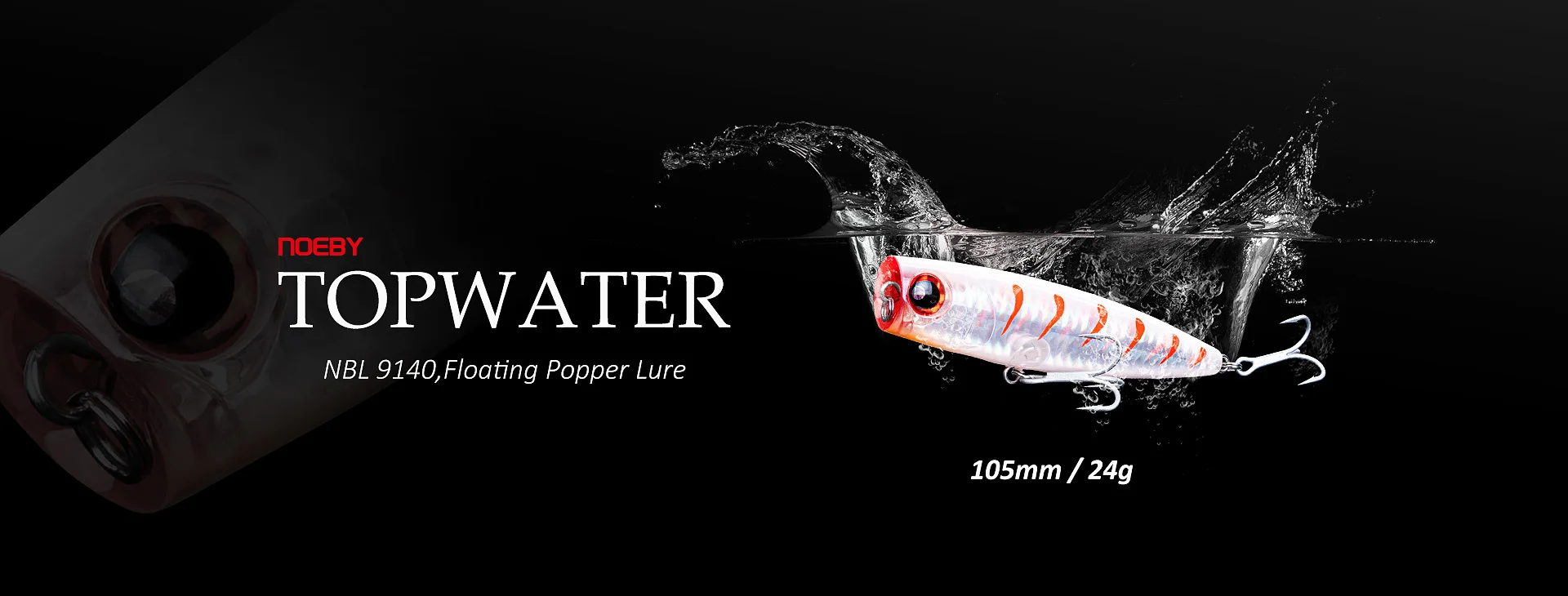 Noeby 115F 25,5g Topwater Bleistift Hund Walker Angeln Lockt Künstliche Harten Köder Für Hecht Meer Bass Salzwasser Angeln lockt – Detail 1
