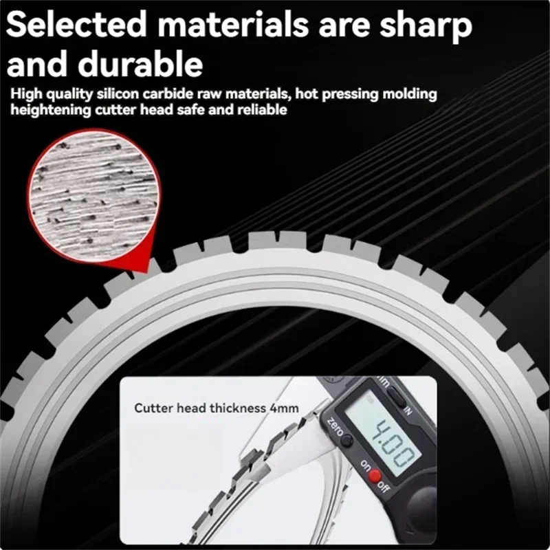 

Concrete Wall Cutting Machine Saw Blade High Frequency Circular Saw Blade Suitable for AC8300-8600 Circular Saw