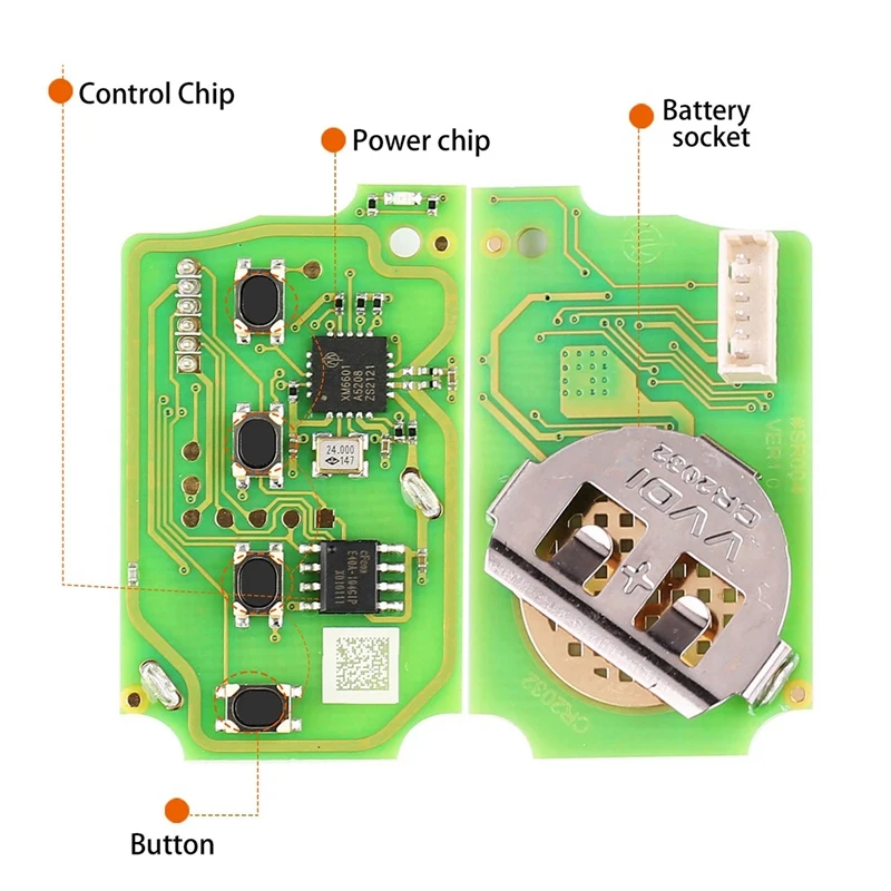 

Брелок для ключей автомобиля Xhorse xjo01en, флип 3 + 1 кнопка для Honda Type для VVDI Key Tool