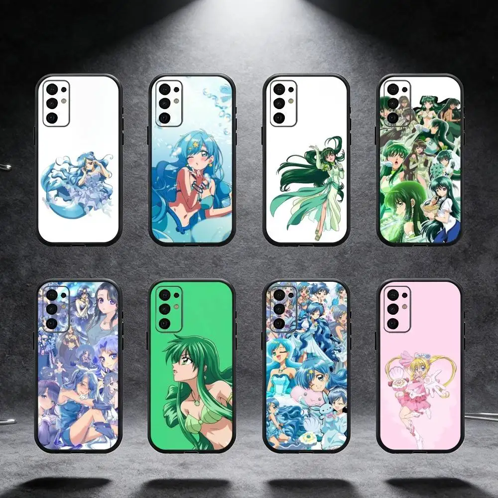 Mermaid Melody Pichi Pitch  Phone Case For Samsung S25,S24,S21,S22,S23,S30,Ultra,S20,Plus,Fe,Note,5G Black Cover