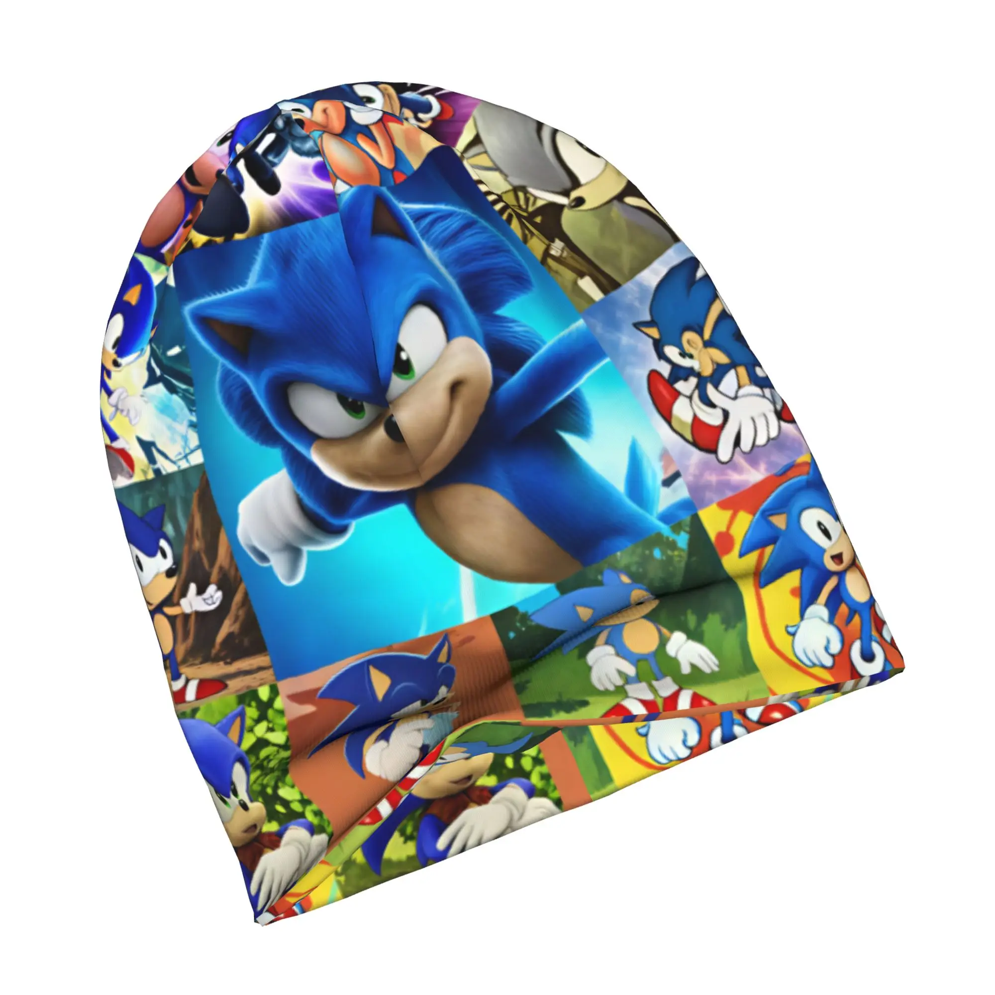 Game H-Hedgehogg S-Shadow Skullies Beanies Caps For Men Women Unisex Street Winter Warm Knit Hat Adult Cartoon  Bonnet Hats