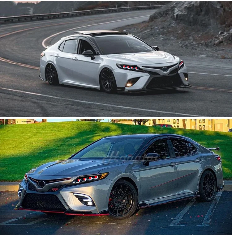 Пара фар головного света для Toyota Camry 8-го поколения 2018-2019 2020 2021 2022-2023