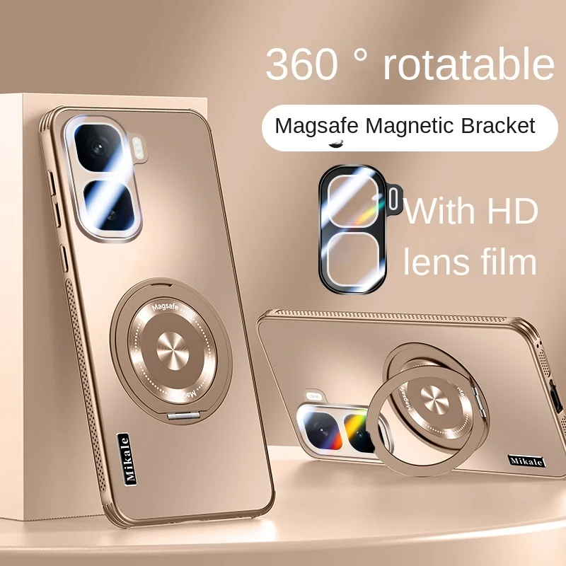 For VIVO IQOO NEO 10 Pro Case Hard AG Matte With Ring Magnetic wireless charging Protective Back Cover For IQOO 13 12 Pro Neo10
