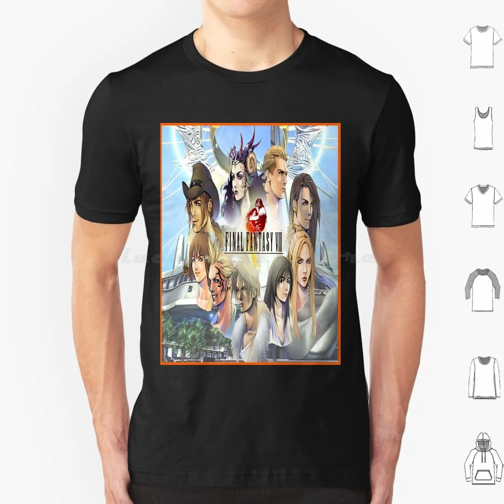 Final Fantasy Viii T Shirt Men Women Kids 6xl Fantasie Cosplay Finale Tattoo Cowboy Final Fantasy 8 Final Fantasy Viii Final