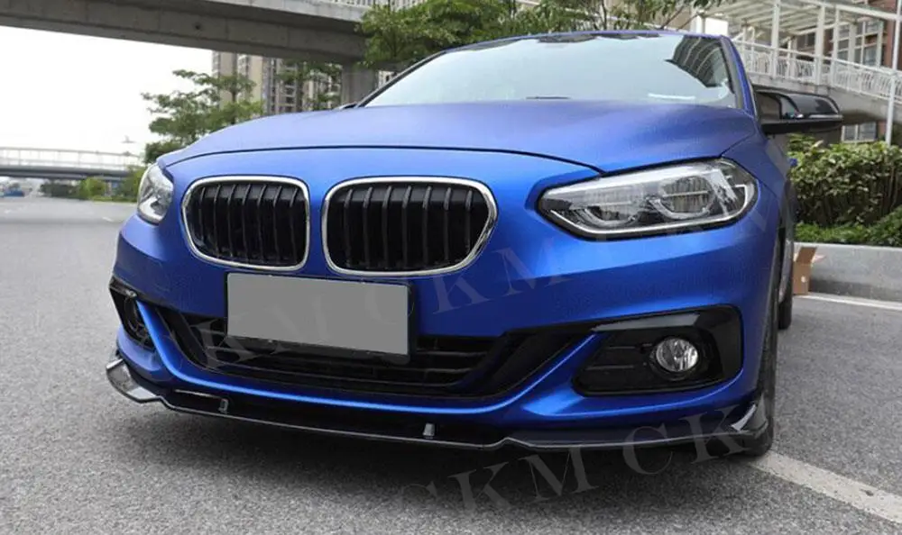 

Head Bumper Guard Gloss Front Lip Chin Spoiler Car Styling Trims for BMW 1 Series F20 Sedan Base 118i 120i 125i 2017 2018