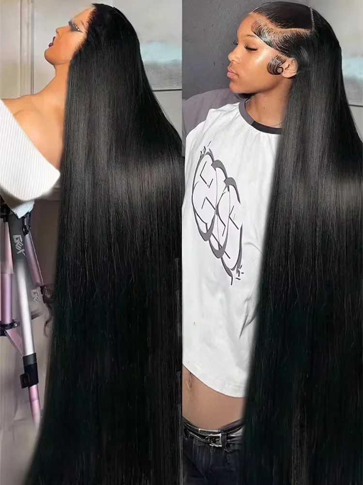 30 36 Inch 13X6 13X4 HD Lace Frontal Wig Bone Straight Vietnamese Raw Hair 5X5 Glueless Wigs Ready To Wear 100% Human Hair Wigs