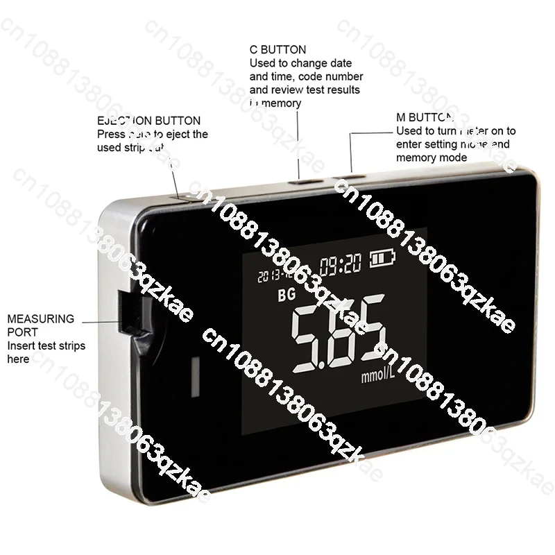 Hot sale Multifunctional Hemoglobin Analyzer Blood Detection Equipment Monitors Hemoglobina GIucose Total Cholesterol Uric Acid