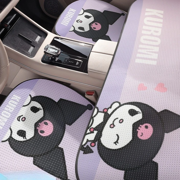 

Hello Kitty Car Seat Covers Four Seasons Front/Rear Seat Protector Car Seat Cushion Pad Mat Auto Interior Accessories Universal
