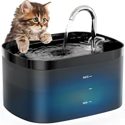 2.5L Sutomatic Pet Water Fountain Live Water Filtration USB Electric Silent Cat Water Fountain Bowl Smart Cat Water Dispenser