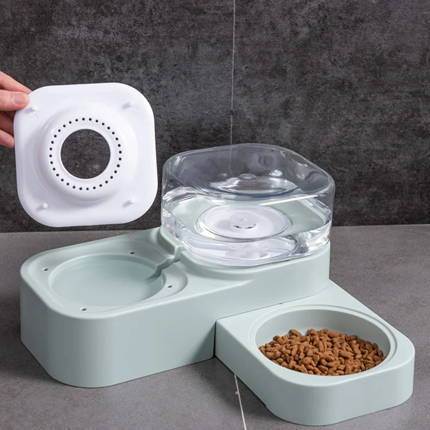 

6 Style Pet Cat Bowl Automatic Feeder for Dogs and Cats Water Fountain Indoor Kitten Drinking Waterer 1.5L Puppy Feeding Drinker