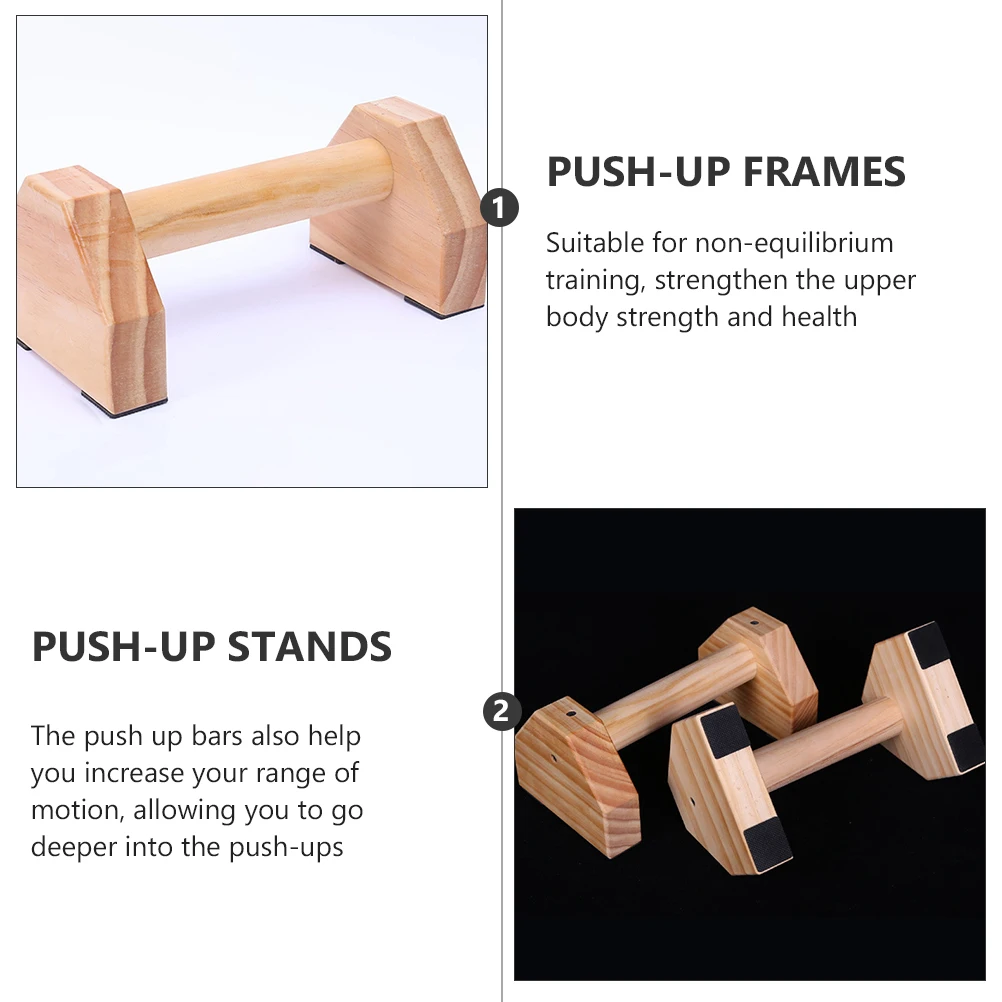 

1 Pairnon-Slip Brackets Home Fitness Equipment Arm Strength Training Tools Push-Up Stands For Indoor Exercise Hand Grips Trainer