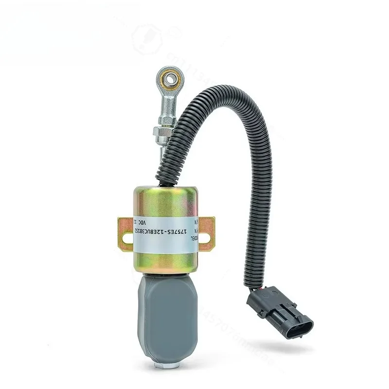 12V 24V Fuel Cut Off Solenoid Valve Auto Repair Replacement Solenoid Valve for Diesel Engine Maintenance