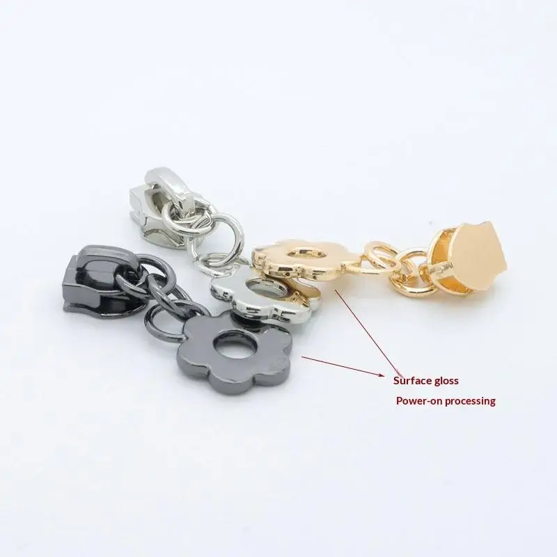3 5 Size Nylon Zipper Slider Replacement 5pcs Set for Bags Pockets Sewing Easy Fix Zip Head Tailor Supplies view 5