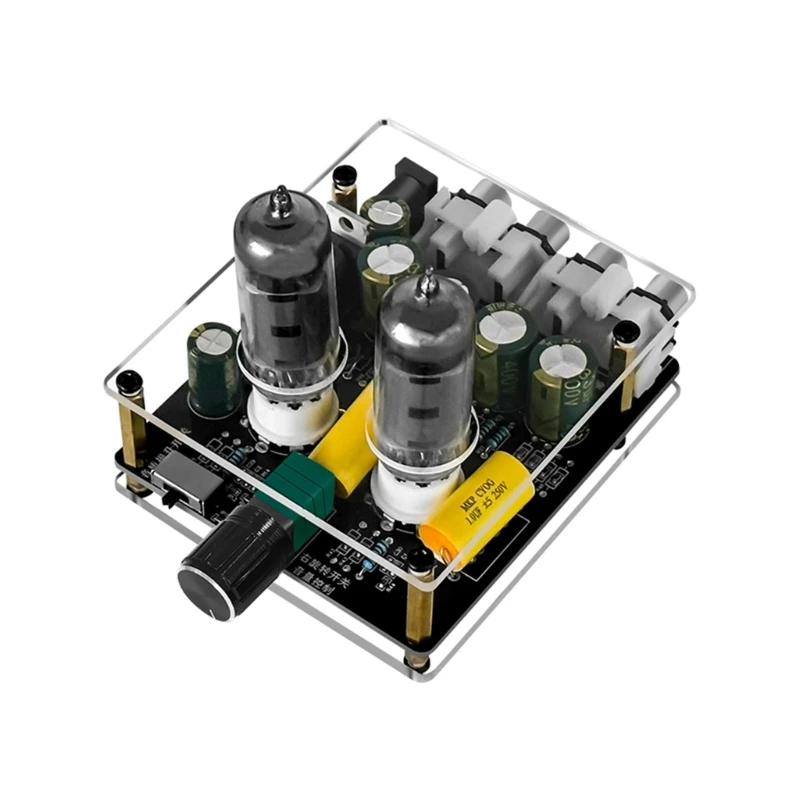 Induustrial Grade 6K4 Tube Preamplifier Amplifiers with Adjustable Gears Preamp Tube Board set for Shop Home Theater