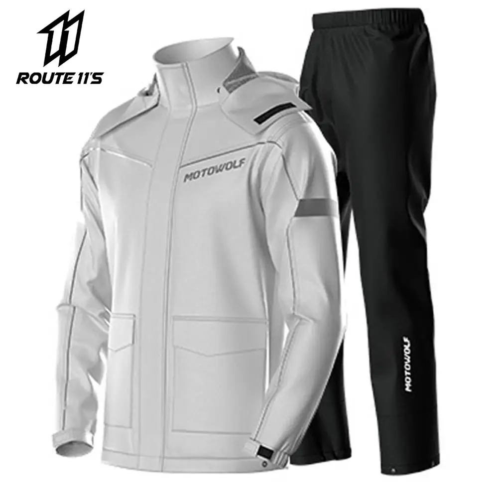 

Rain Cover For Biker Motorcyclist Moto Rain Clothes Motorcycle Raincoat Men Women Motorcycle Jacket Waterproof Fishing Clothing