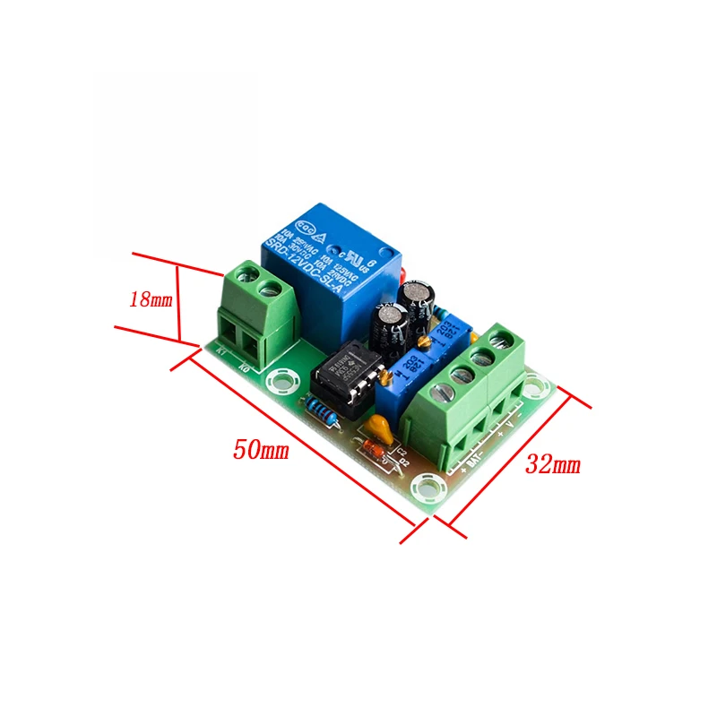 XH-M601 Battery Charging Control Board 12V Intelligent Charger Power Supply Control Module Panel Automatic Charging/Stop Switch