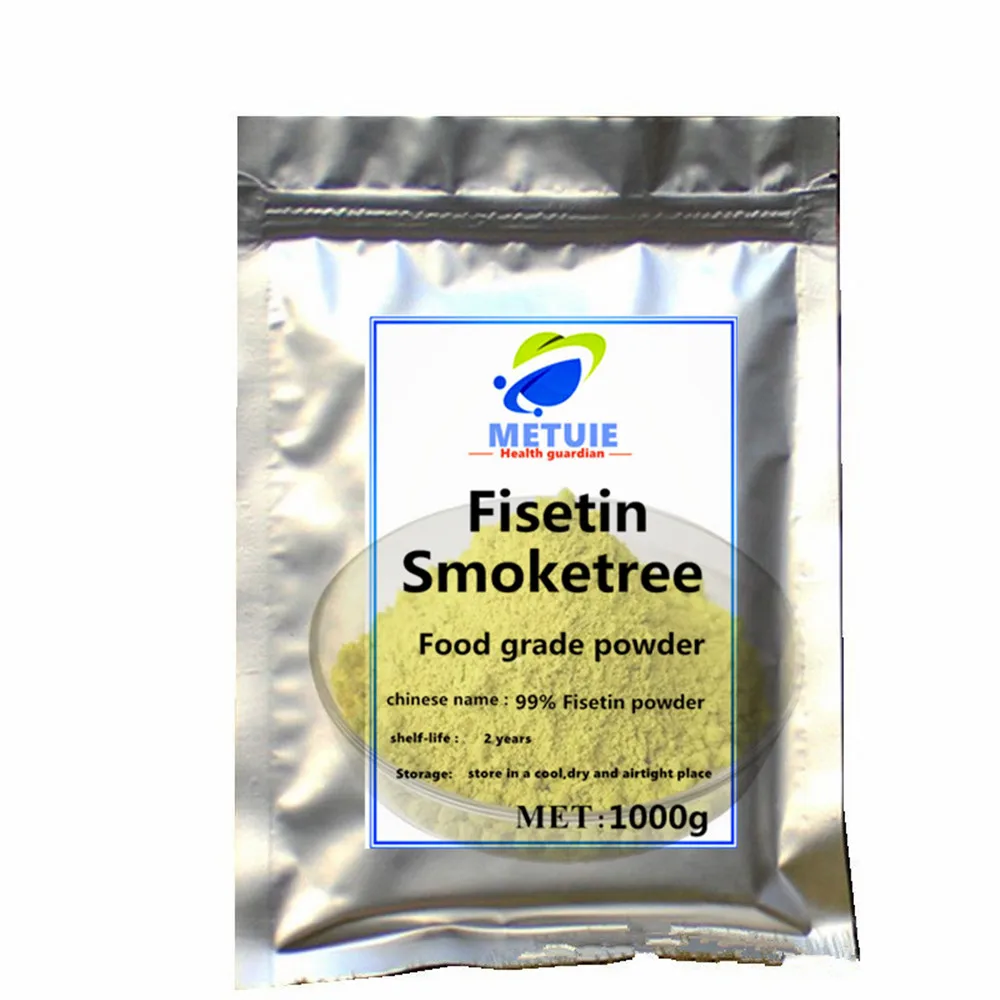 

Pure 99% Fisetin Powder (100-1000g): Factory-Customized for Facial Freckles with Self-Sealing Aluminum Foil Pack