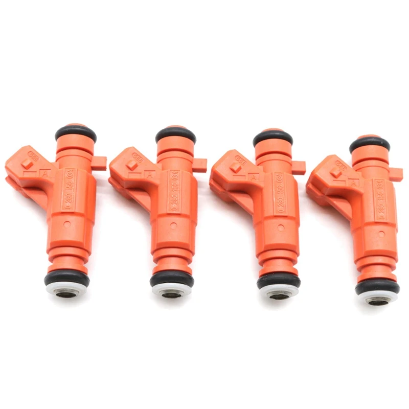 4X Fuel Injectors Nozzle 0280156034 For Citroen C2 C3 Xsara Berlingo Peugeot 206 307 1007 Partner 1.6 16V 2000-2014