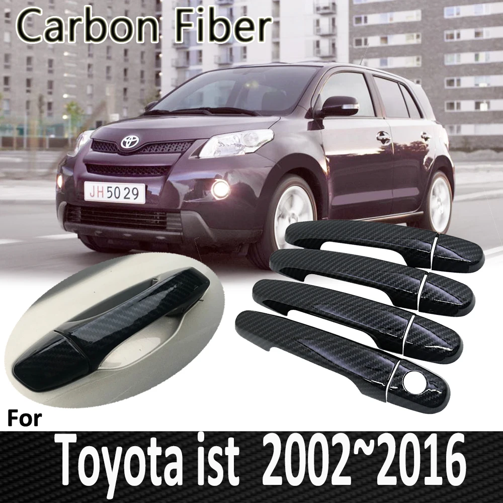 

Pop for Toyota ist Urban Cruiser XP60 XP110 2002~2016 2013 2014 2015 Door Handle Cover Sticker Car Accessories