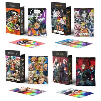 30PCS Dragon Ball Laser Flash Cards ONE PIECE HD Color LOMO Card NARUTO Cartoon Peripherals Anime Cards Jujutsu Kaisen Kids Toys Best5 30PCS Dragon Ball Laser Flash Cards ONE PIECE HD Color LOMO Card NARUTO Cartoon Peripherals Anime Cards Jujutsu Kaisen Kids Toys Best5