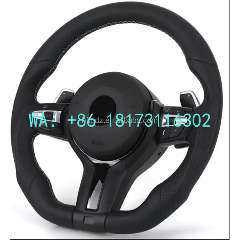 

China Plant 2026 F10 F11 F20 F21 F22 F30 F31 F32 F36 F80 F82 M3 M4 M Sport PU Leather Steering Wheel Sport Interior Steering