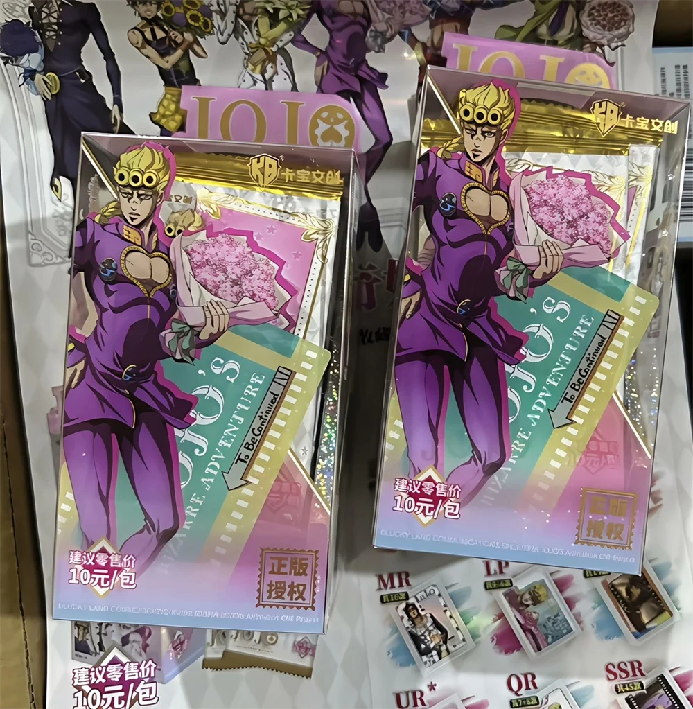 KaBao Creative Cards Anime JoJo's Bizarre Adventure: Golden Wind Collection Cards Vol. 2 Official Genuine Periphery Gifts