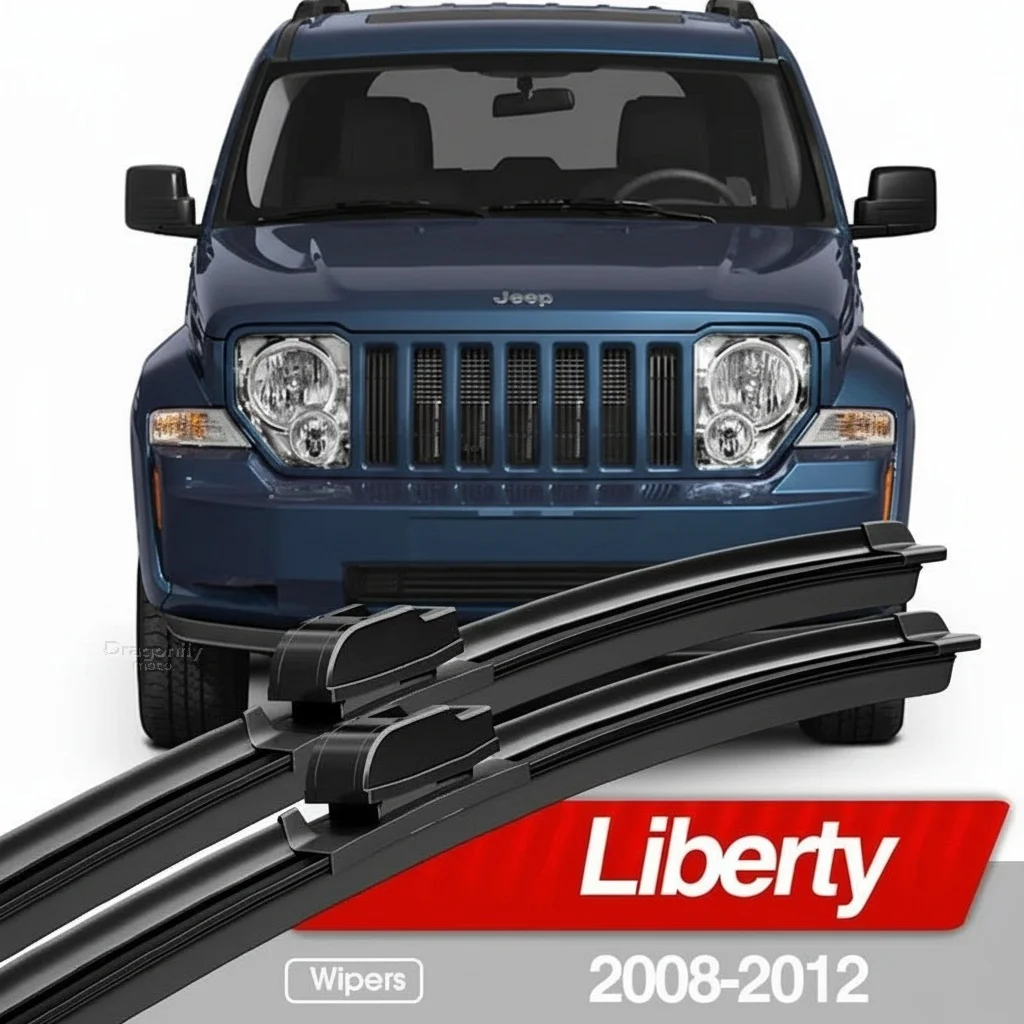 

For Jeep Liberty KK 2008-2012 Front Windshield Wiper Blades 2pcs Windscreen Window Accessories 2009 2010 2011